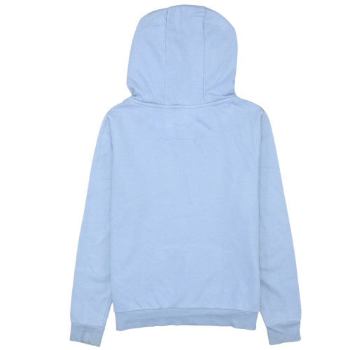 U.S. Polo Assn. Womens Blue Pullover Hoodie Size M Cotton Blend