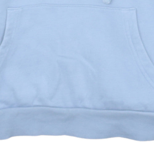 U.S. Polo Assn. Womens Blue Pullover Hoodie Size M Cotton Blend