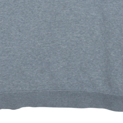 Nike Men's Grey Crew Neck Pullover Sweatshirt Size L