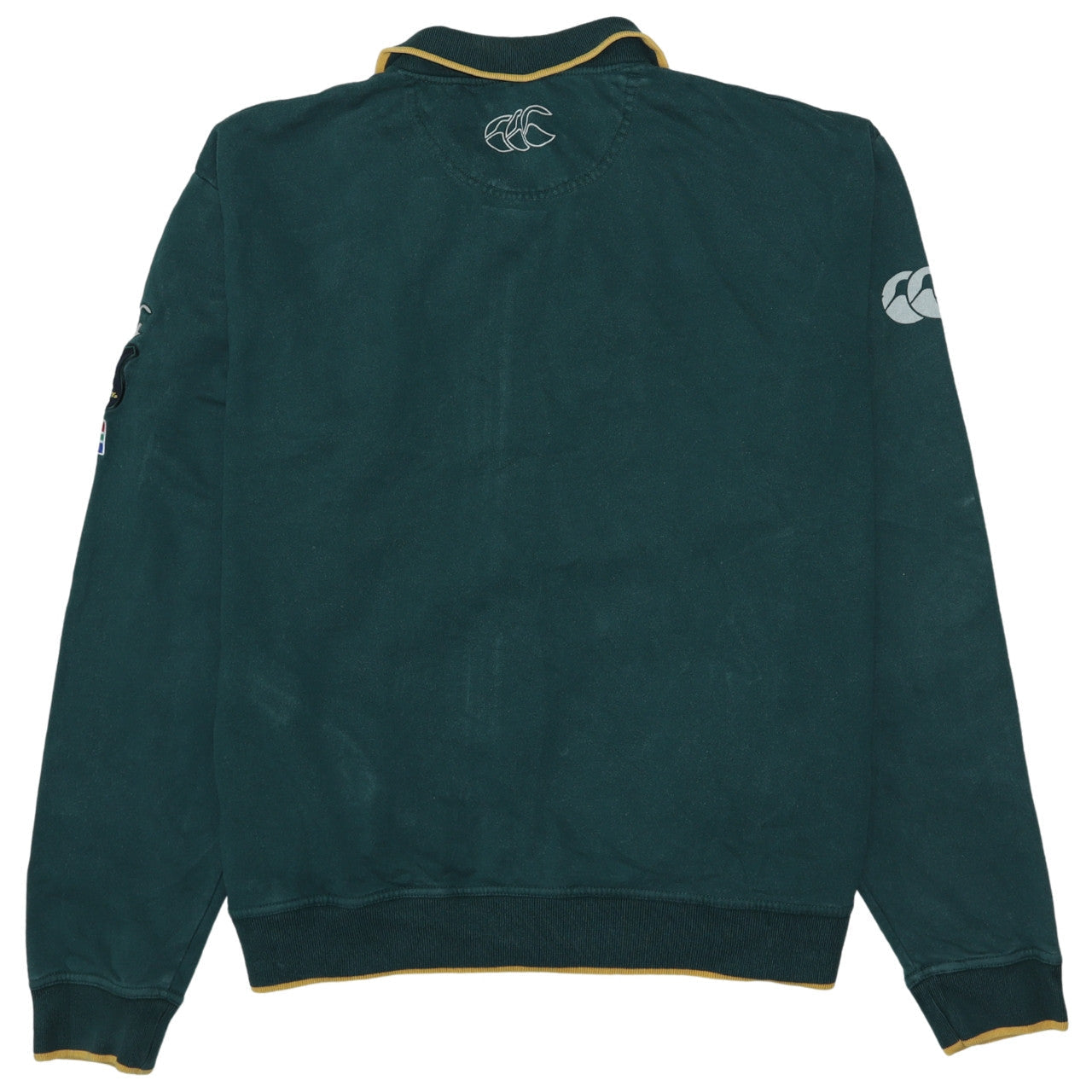 Canterbury Men’s Green 2XL Rugby Full Zip Sweatshirt