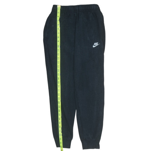 Nike Men's Black XS Fleece Sweatpants Regular Fit Tapered Joggers