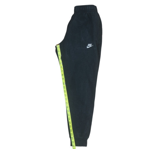 Nike Men's Black XS Fleece Sweatpants Regular Fit Tapered Joggers