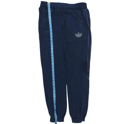 Adidas Men's Navy Blue Jogger Sweatpants M Regular Fit Cotton Blend