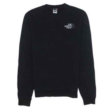 The North Face Men Black Pullover Sweatshirt Size S Fleece Crew Neck