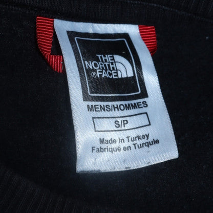 The North Face Men Black Pullover Sweatshirt Size S Fleece Crew Neck