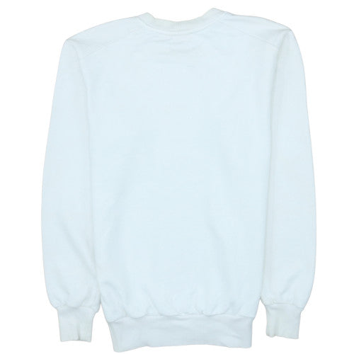 Puma Men's White XS Crew Neck Pullover Sweatshirt