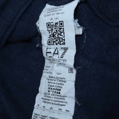 Emporio Armani EA7 Men's Blue Jogger Sweatpants Size M
