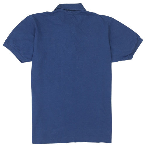 Lacoste Men's Blue Cotton Polo Shirt Size S Regular Fit