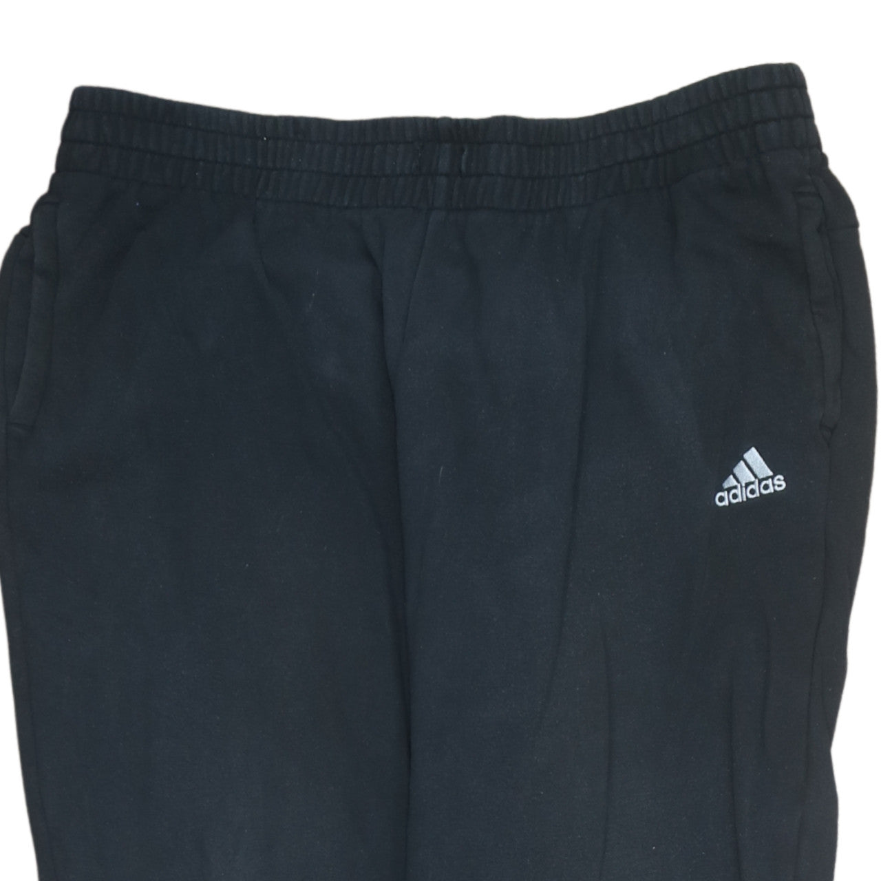 Adidas Women Black XL Jogger Sweatpants Cotton Blend