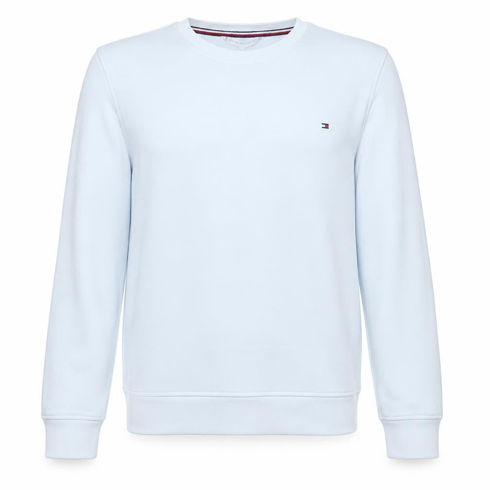 Tommy Hilfiger Men’s White Crew Neck Pullover Sweatshirt M