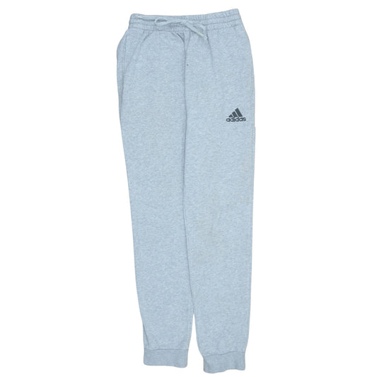 Adidas Men’s Grey Sweatpants S Regular Fit Fleece Joggers