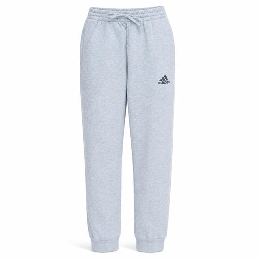 Front view of Adidas Men’s Grey Sweatpants S Regular Fit Fleece Joggers