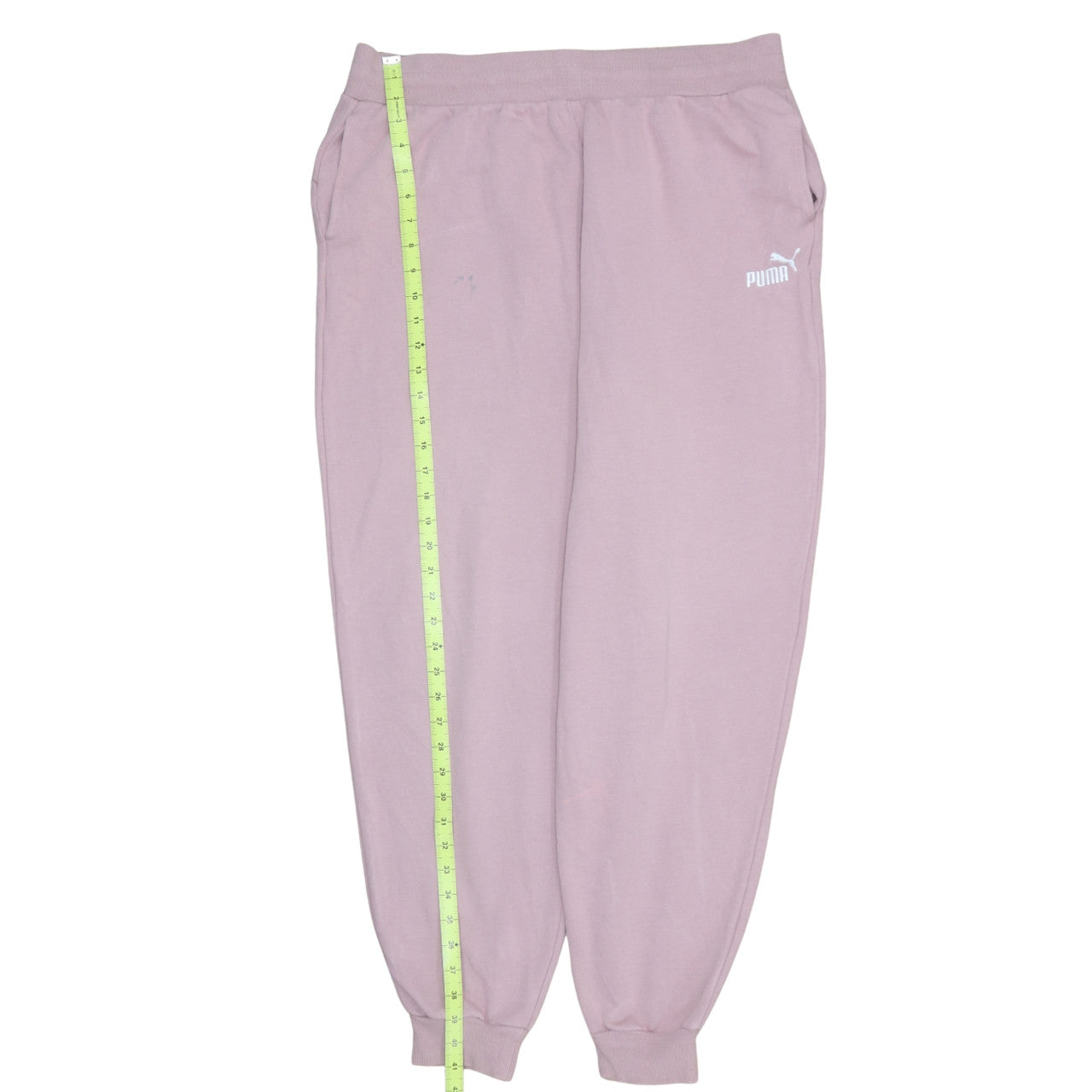 Puma Women’s Pink Jogger Trousers XL Fleece Sweatpants
