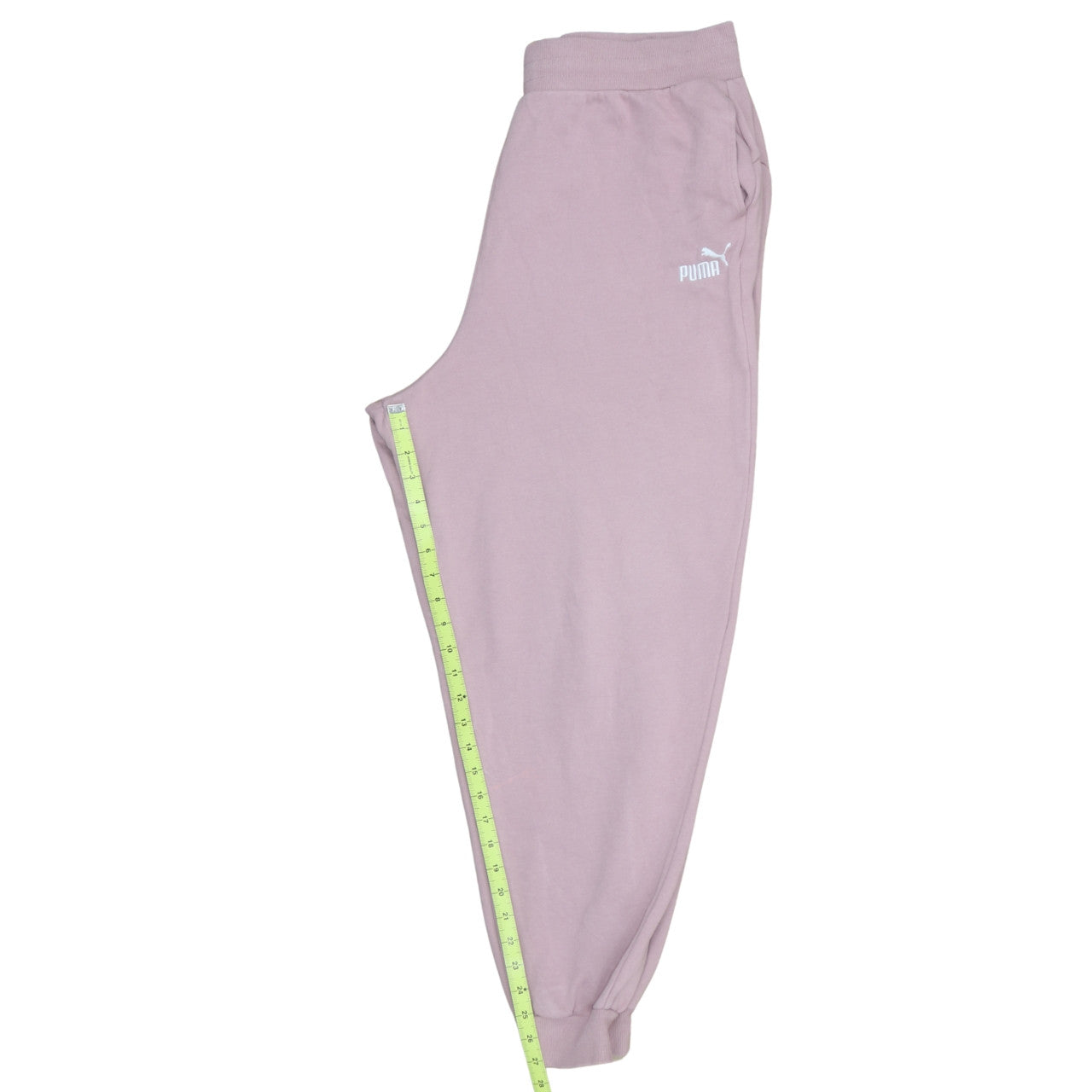 Puma Women’s Pink Jogger Trousers XL Fleece Sweatpants