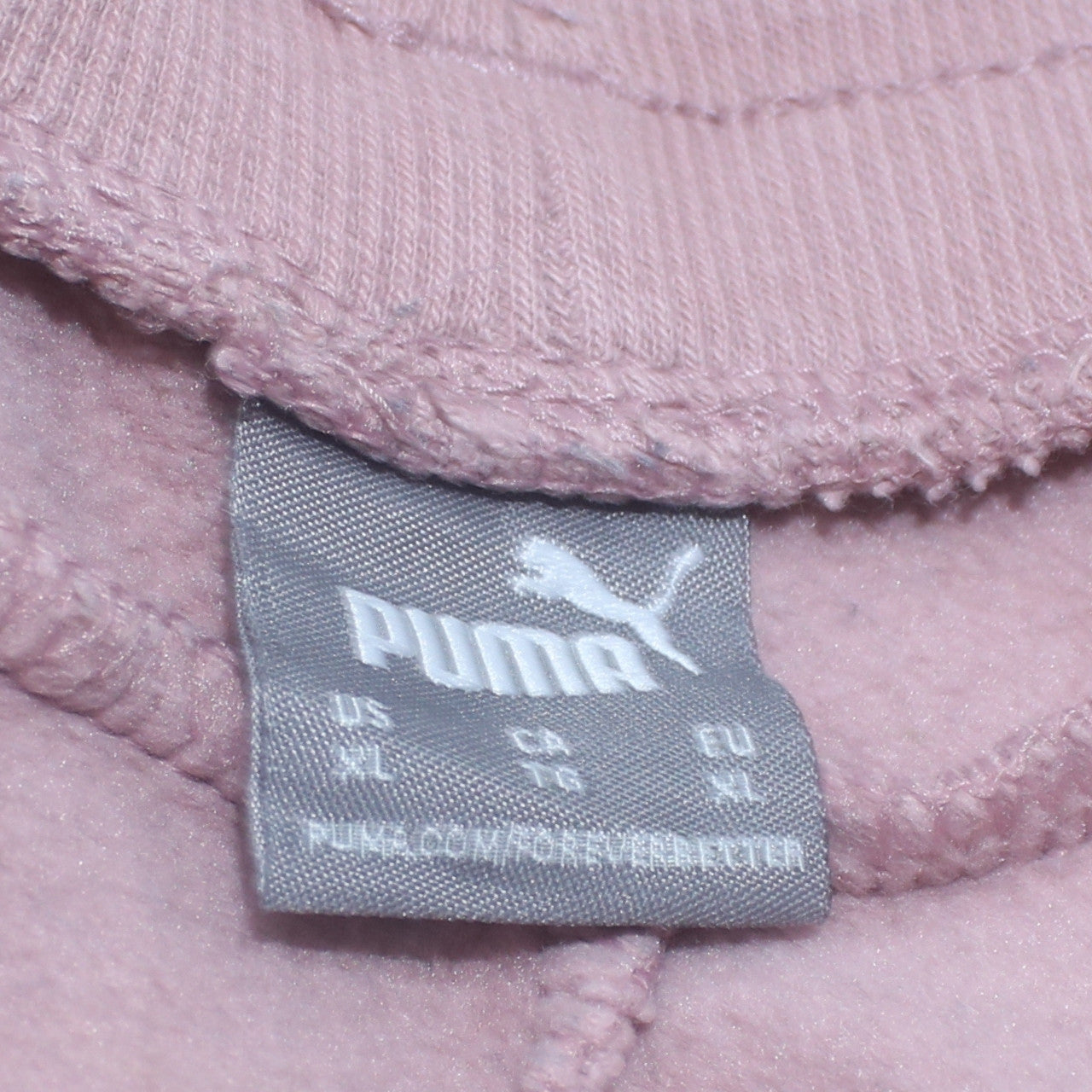 Puma Women’s Pink Jogger Trousers XL Fleece Sweatpants