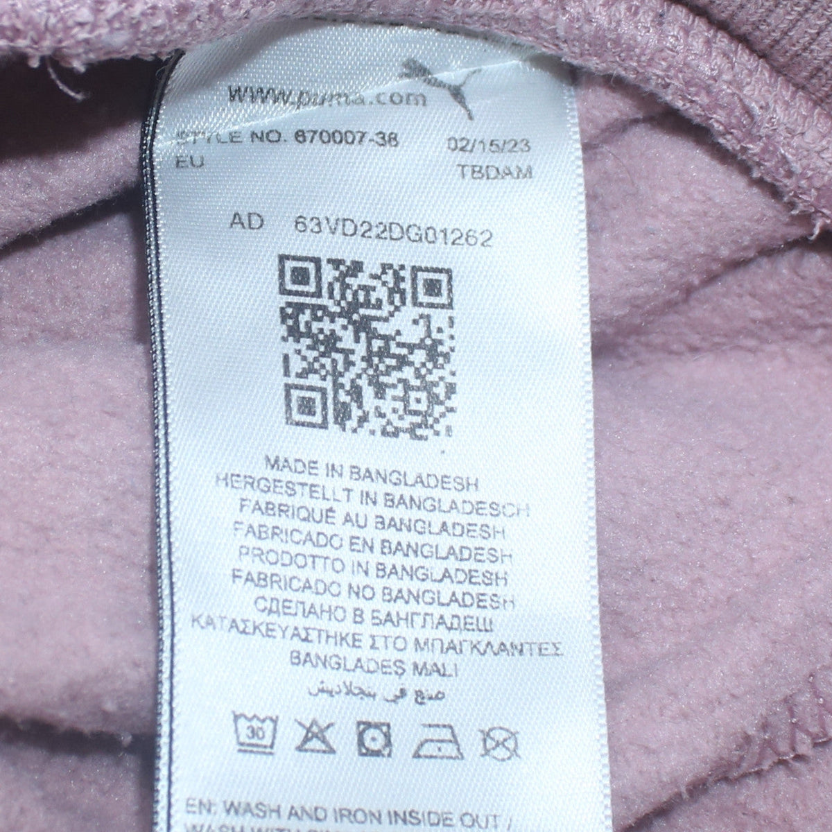 Puma Women’s Pink Jogger Trousers XL Fleece Sweatpants