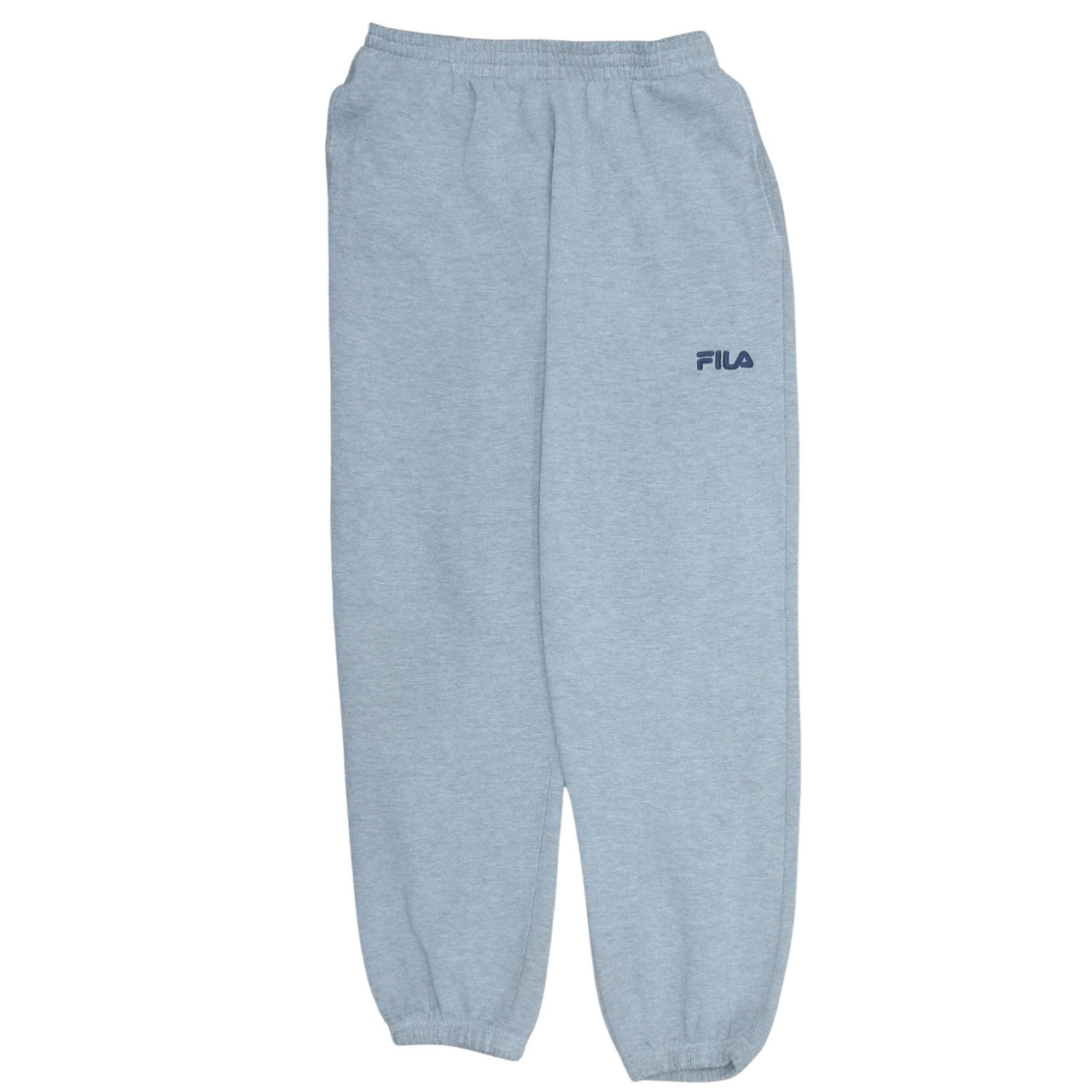 FILA Men's Grey Regular Fit Sweatpants M Casual Fleece Joggers