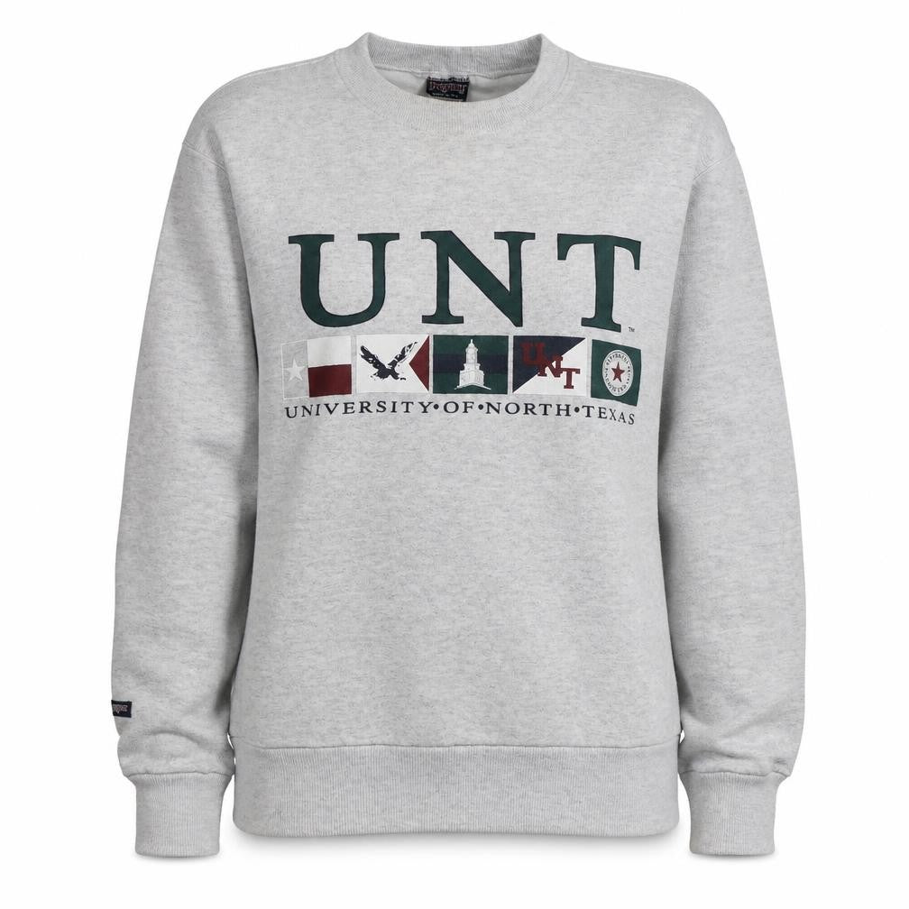 JanSport Women's Grey University of North Texas Pullover Sweatshirt M