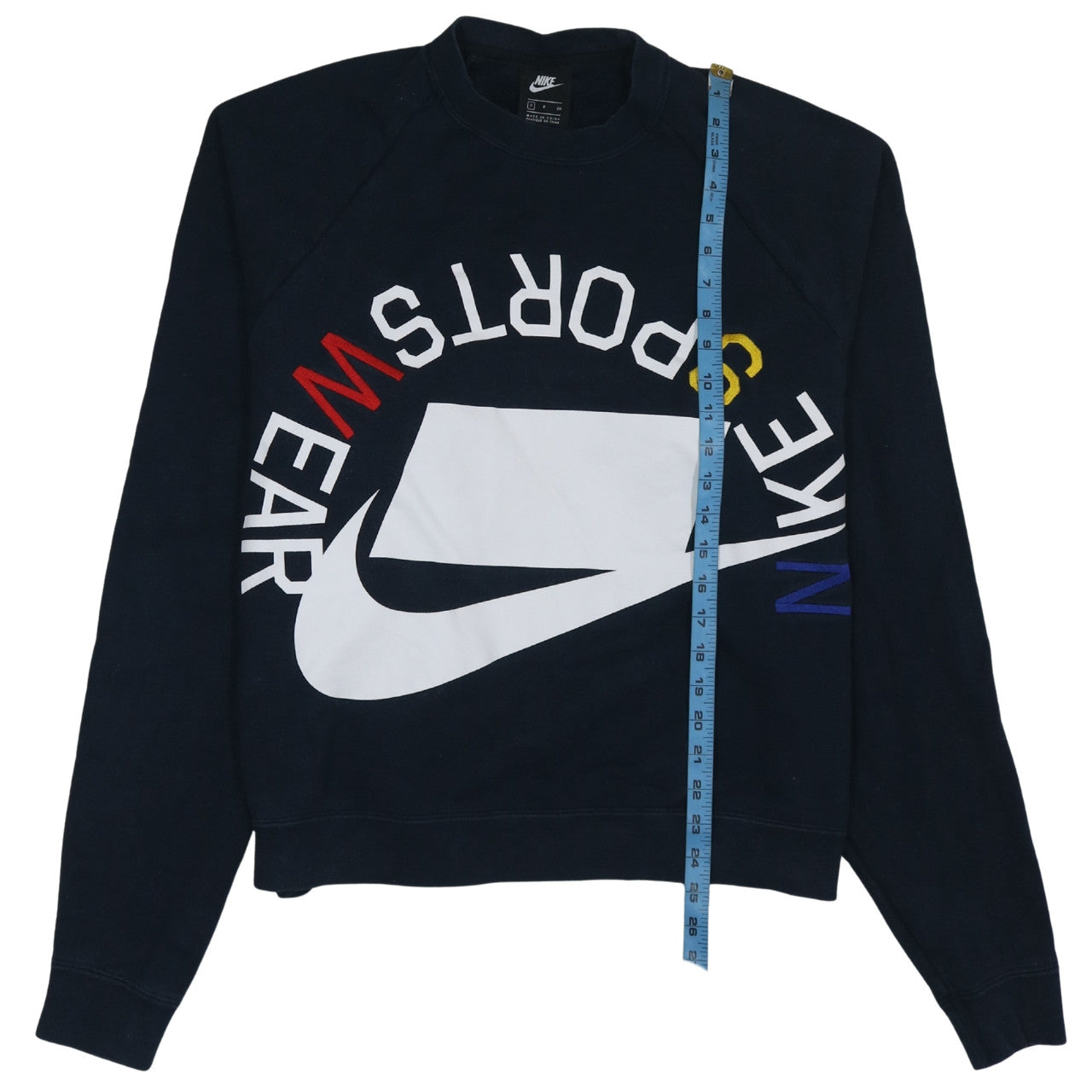 Nike Women's Black Sportswear Crew Neck Sweatshirt Size S