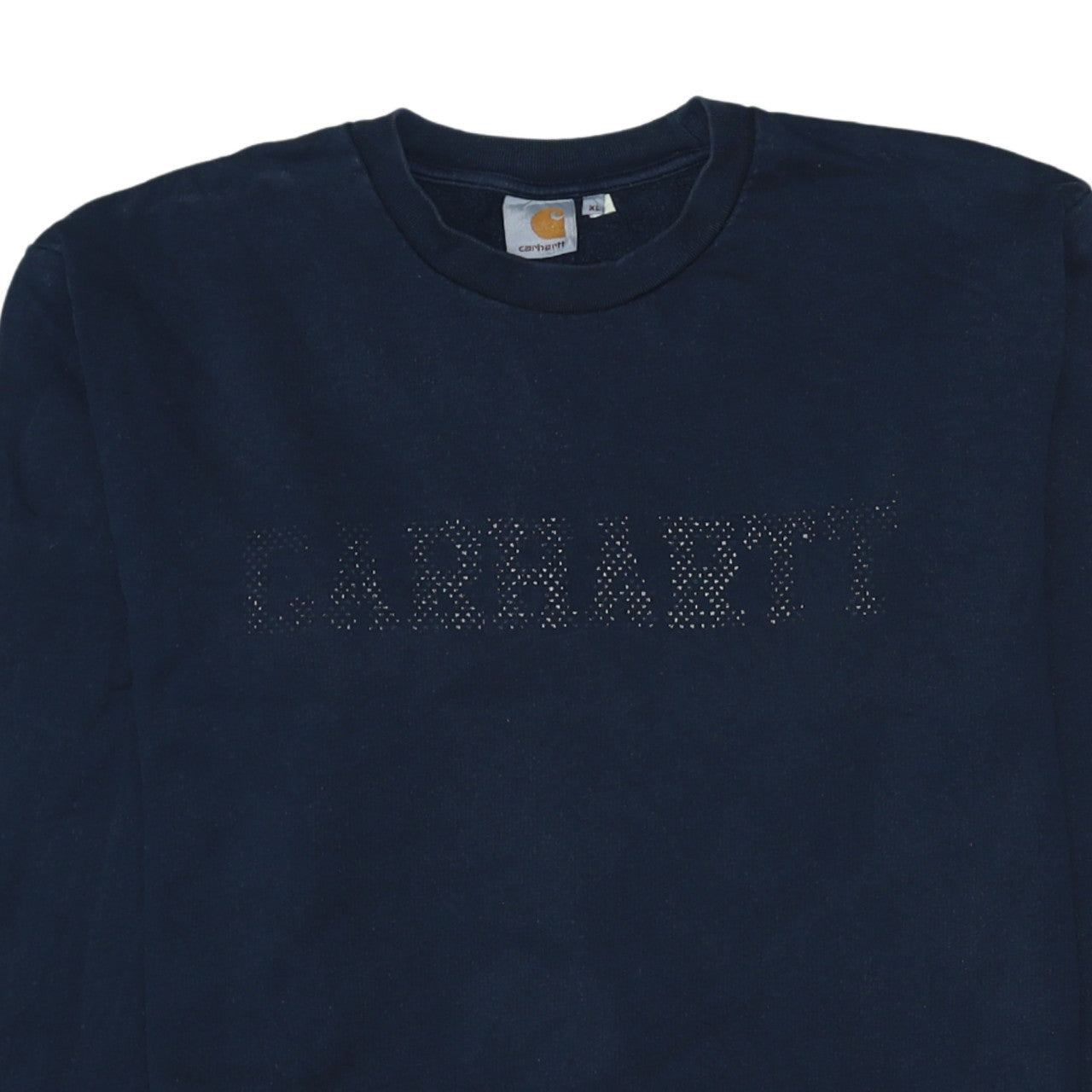 Carhartt Men Blue XL Pullover Sweatshirt Crew Neck Cotton
