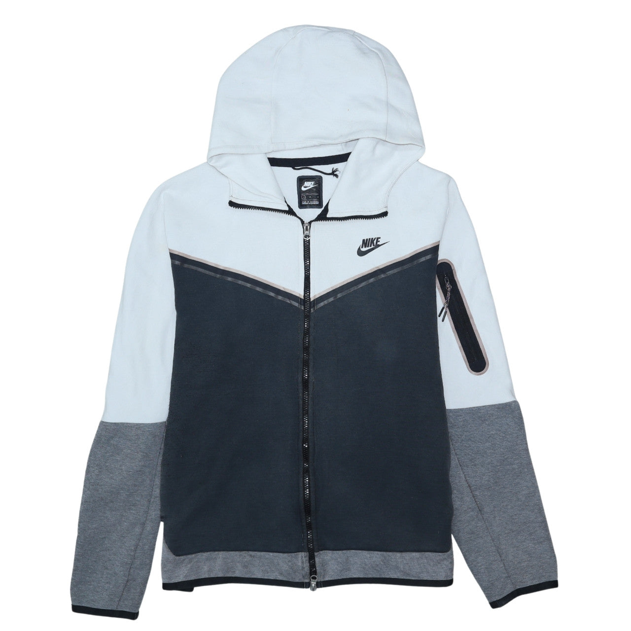 Nike Men's Multicoloured Full Zip Hoodie Size L
