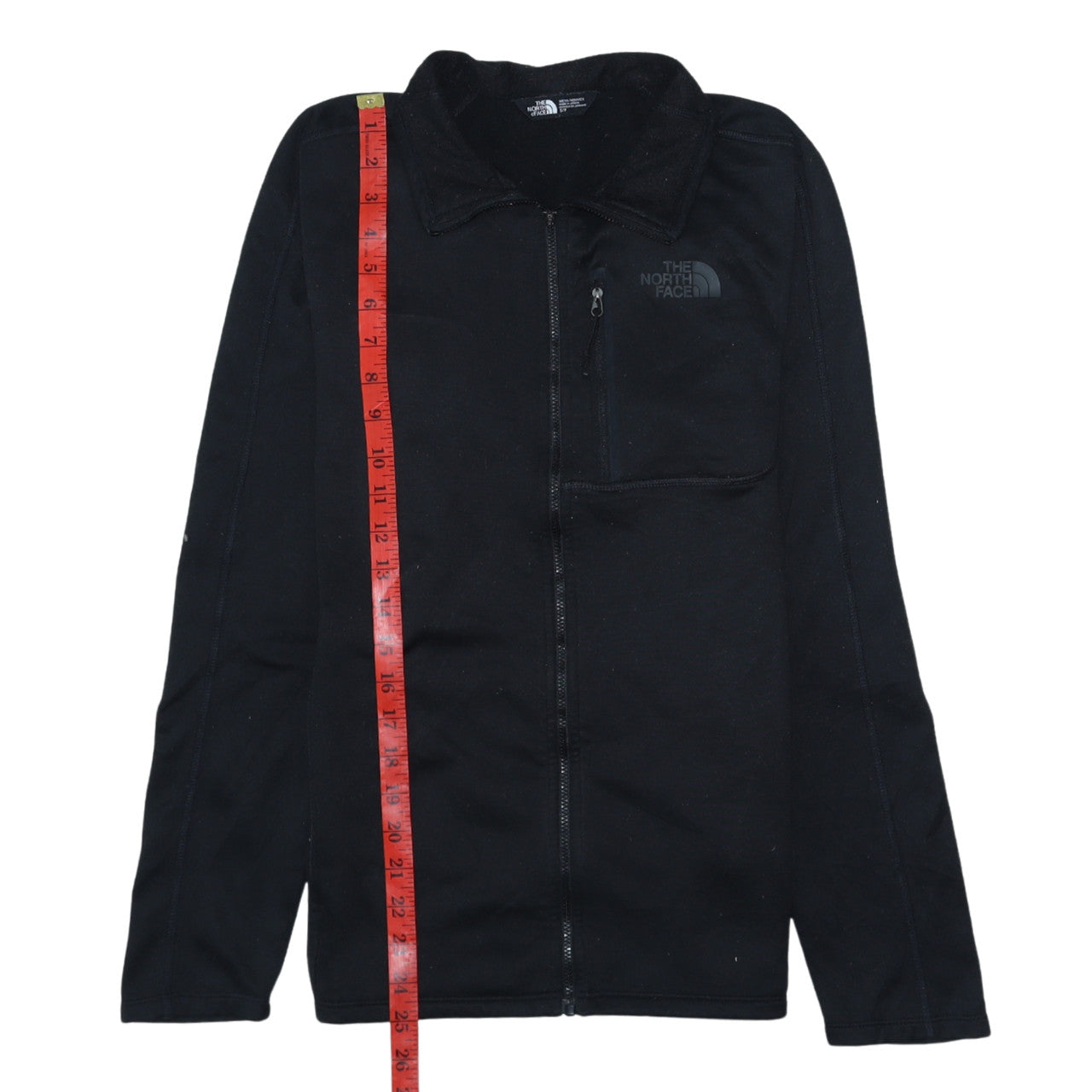 The North Face Men's Black Full Zip Fleece Sweatshirt Size S