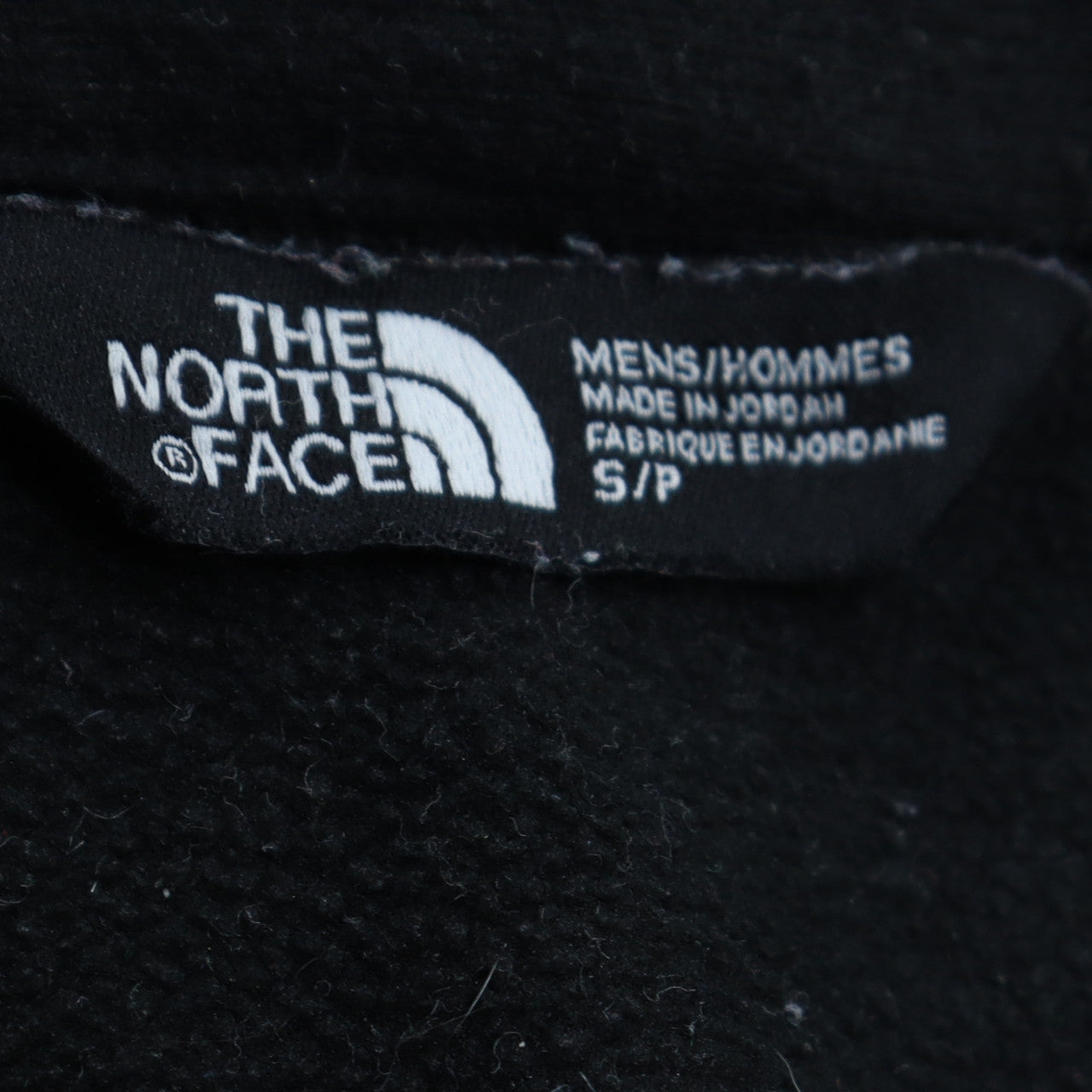 The North Face Men's Black Full Zip Fleece Sweatshirt Size S