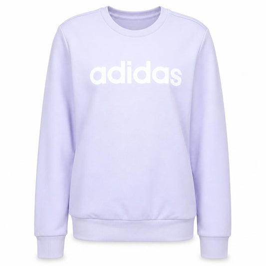 Adidas Women’s Purple Crew Neck Sweatshirt Size S Relaxed Fit