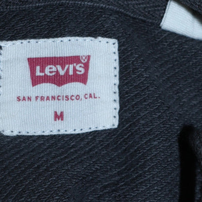 Levi's Men's Black Pullover Hoodie M Regular Fit Graphic Logo