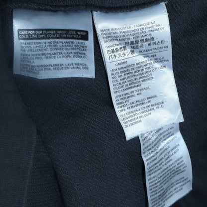 Levi's Men's Black Pullover Hoodie M Regular Fit Graphic Logo