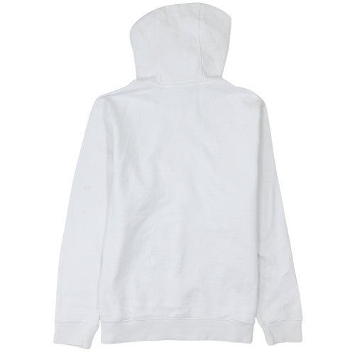 Nike Men's White Pullover Hoodie Medium Fleece Regular Fit