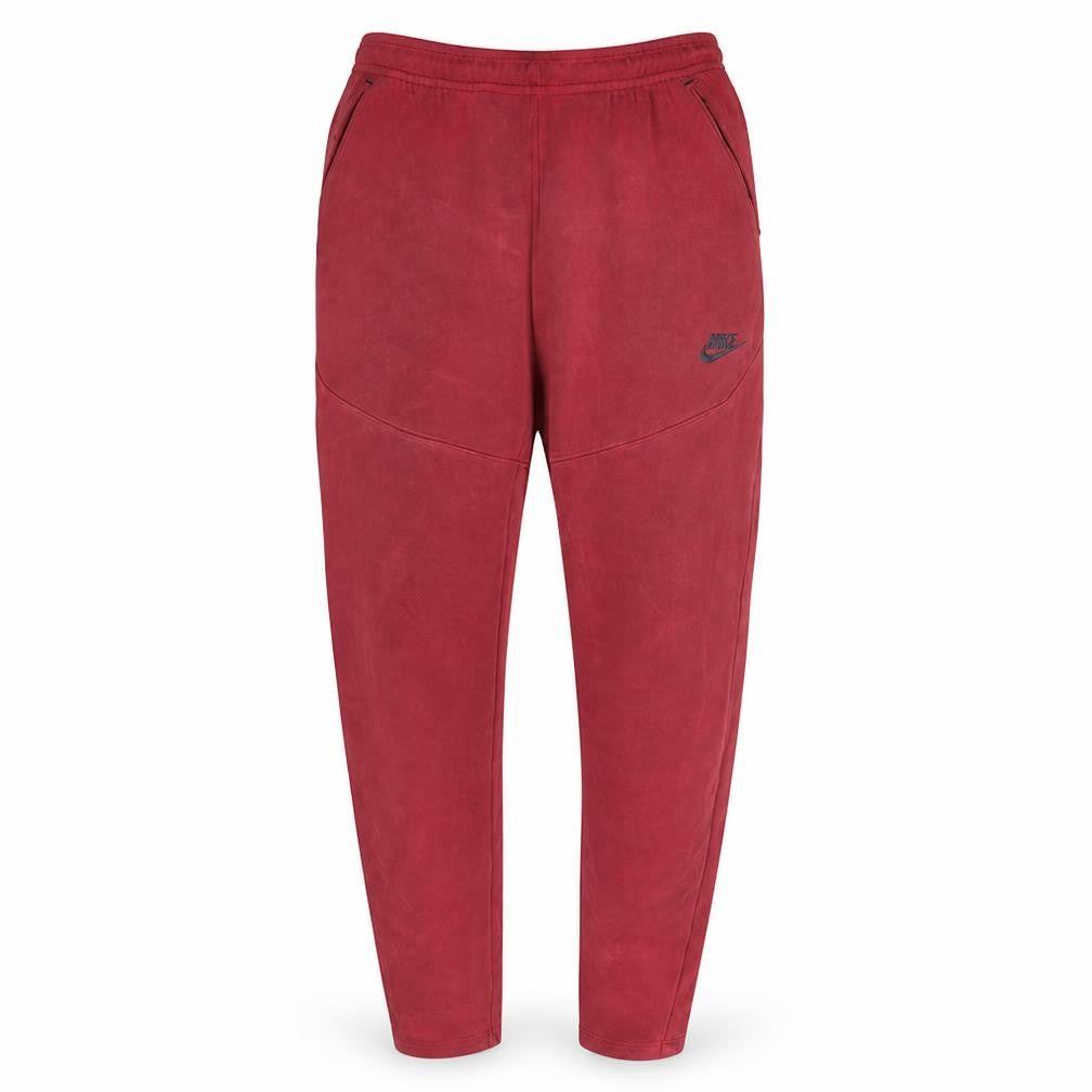 Nike Men's Red Fleece Jogger Trousers Size S Regular Fit