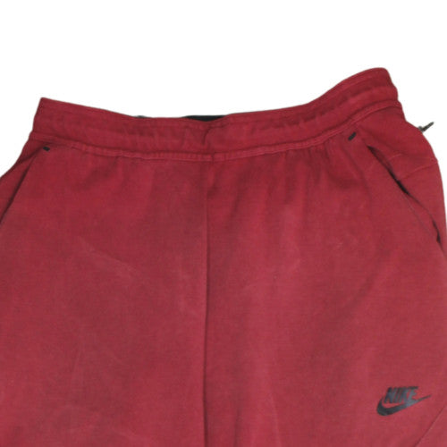 Nike Men's Red Fleece Jogger Trousers Size S Regular Fit