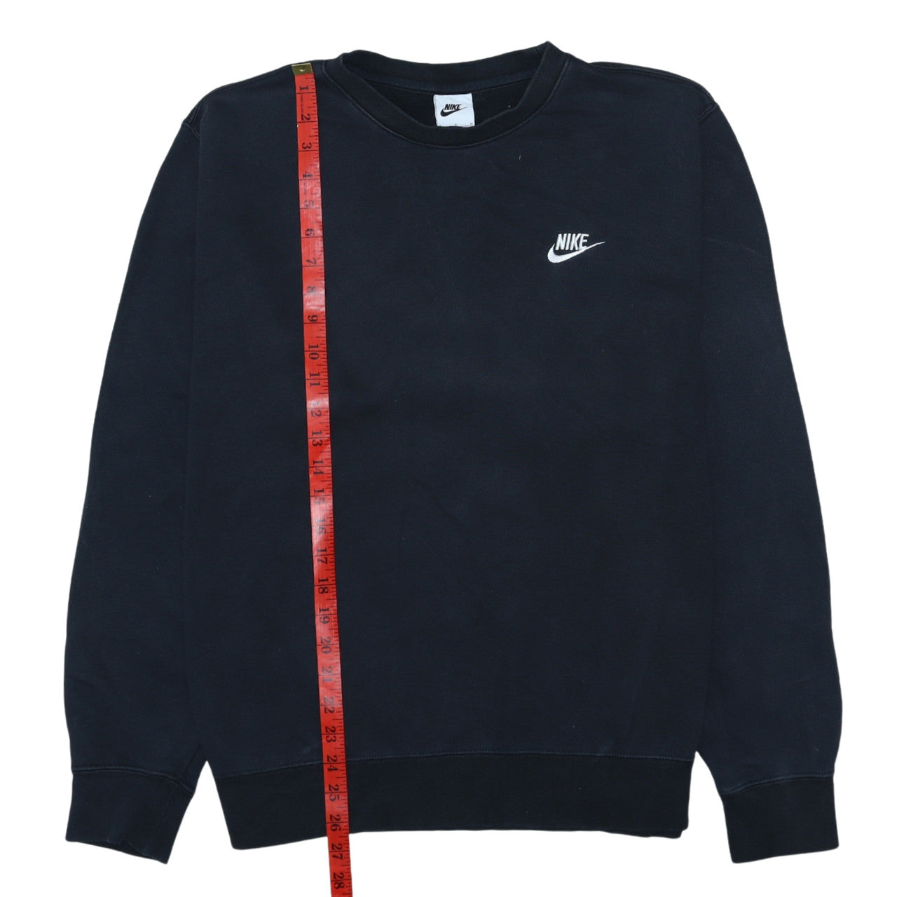 Nike Mens Black L Crew Neck Pullover Sweatshirt