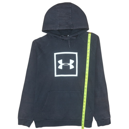 Under Armour Men's Black XL Pullover Hoodie with Logo Print