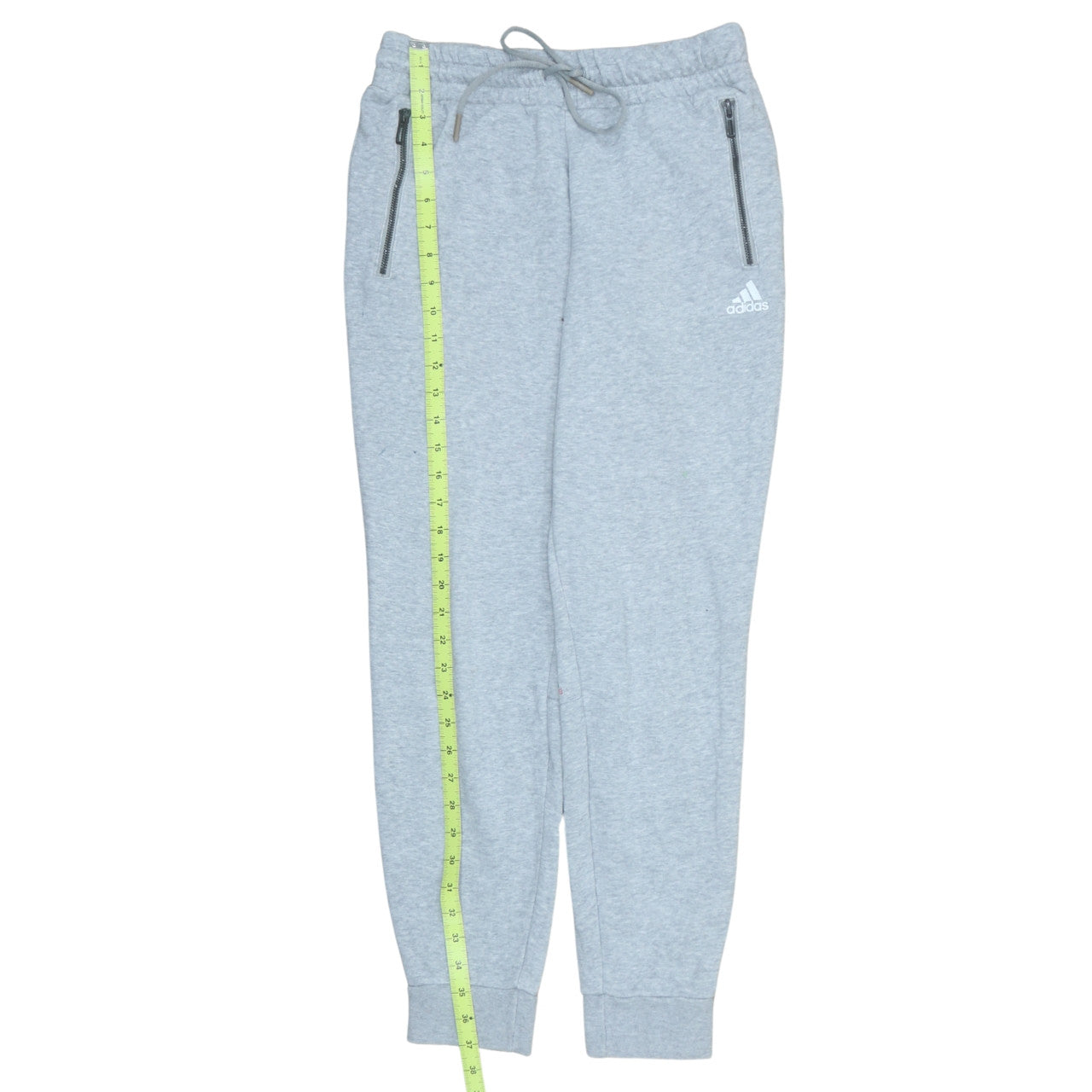 adidas Womens Grey Jogger Sweatpants Size 10 Regular Fit