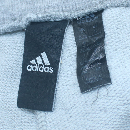 Additional view of adidas women’s grey jogger sweatpants, size UK 10, regular fit
