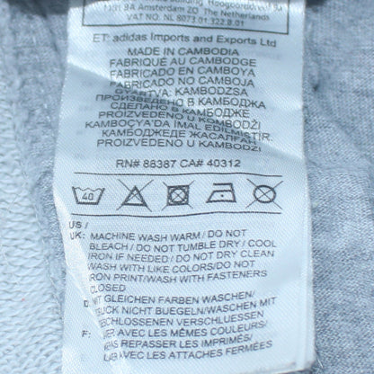 Additional view of adidas women’s grey jogger sweatpants, size UK 10, regular fit