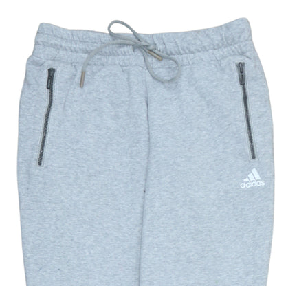 Additional view of adidas women’s grey jogger sweatpants, size UK 10, regular fit