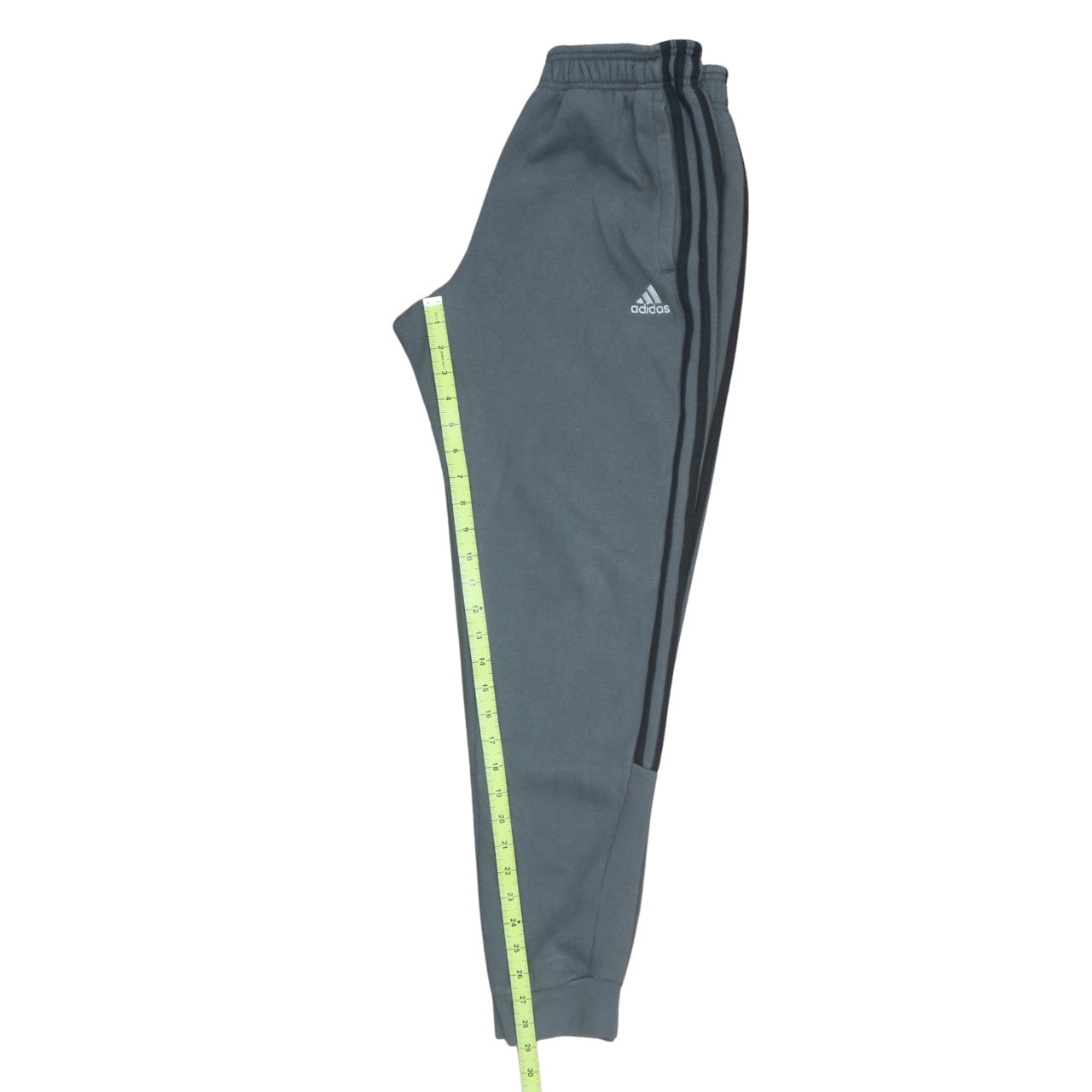 Adidas Men's Grey Joggers Small Regular Fit Athletic Sweatpants