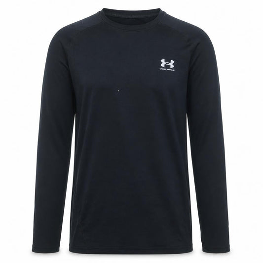 Under Armour Men Black Medium ColdGear Long Sleeve Compression Top