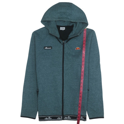 Ellesse Men's Green Full Zip Hoodie Size L Sportswear
