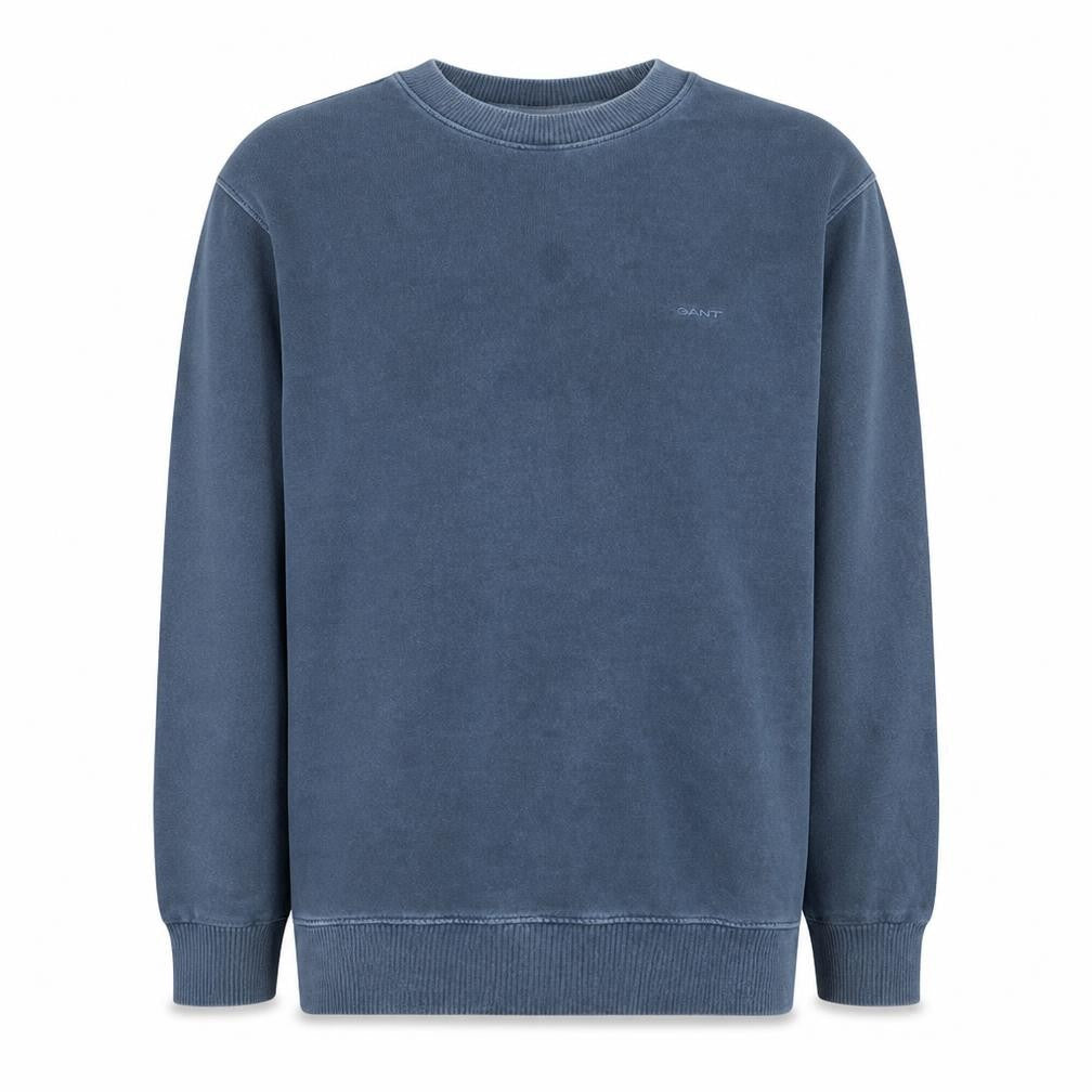 GANT Men's Blue Crew Neck Cotton Sweatshirt Size M