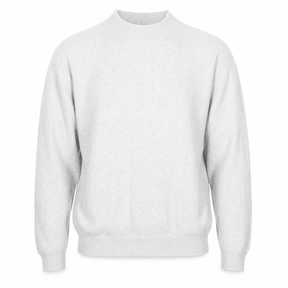 Next Men's Grey Cotton Cashmere XL Crew Neck Jumper