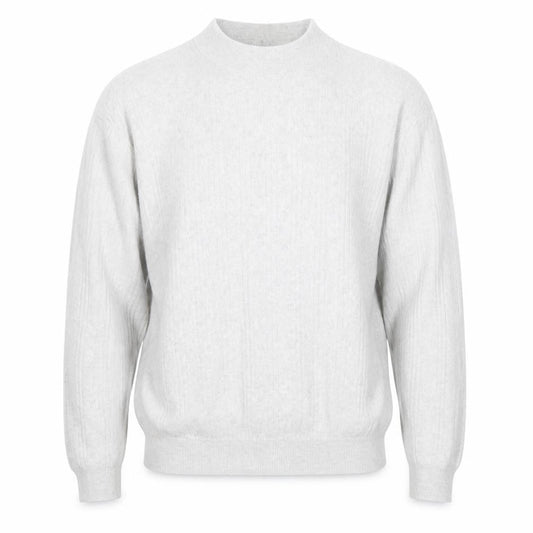 Next Men's Grey Cotton Cashmere XL Crew Neck Jumper