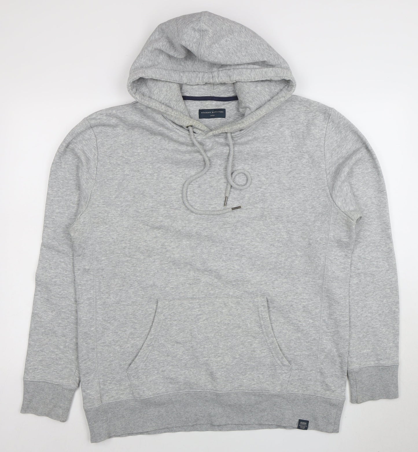Academy Outfitters Men's Grey Pullover Hoodie Size L