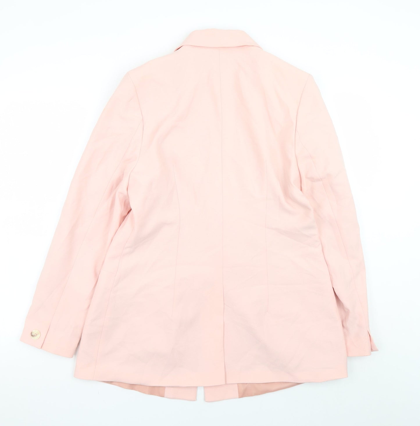 V by Very Women’s Pink Blazer UK 14 Regular Fit Single-Breasted Jacket