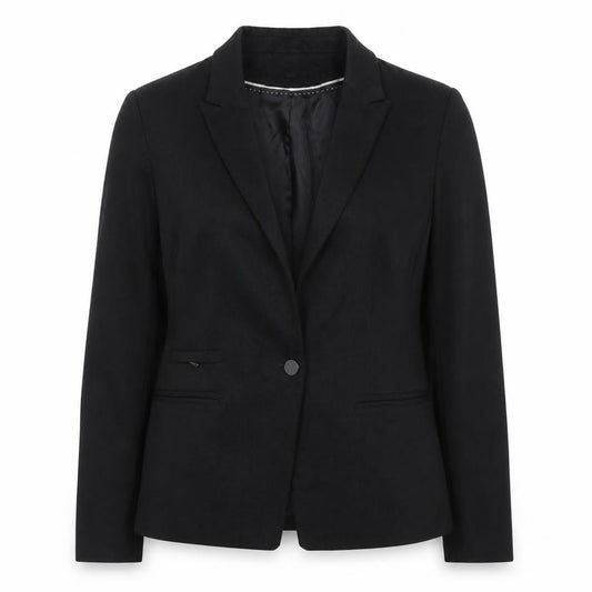 Next Petite Women’s Black Blazer Jacket Size 12 Regular Fit