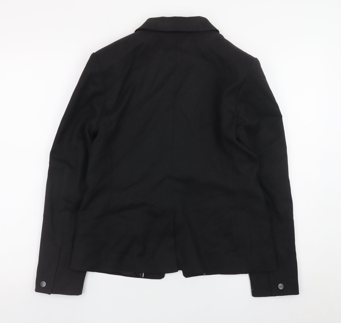 Next Petite Women’s Black Blazer Jacket Size 12 Regular Fit