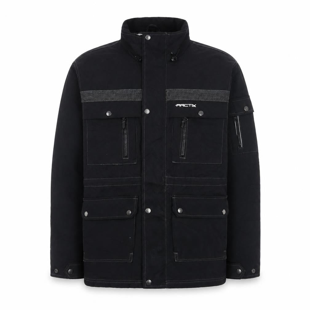Arctix Men's Black Large Winter Parka Coat Waterproof Insulated